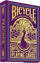 Load image into Gallery viewer, Bicycle Playing Cards - Purple Peacock