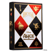 Load image into Gallery viewer, Bicycle Playing Cards - Disney Alice in Wonderland