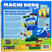 Load image into Gallery viewer, Machi Koro - 5th Anniversary Edition