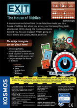 Load image into Gallery viewer, EXIT: The House of Riddles