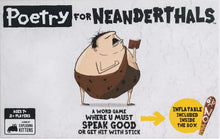 Load image into Gallery viewer, Poetry for Neanderthals