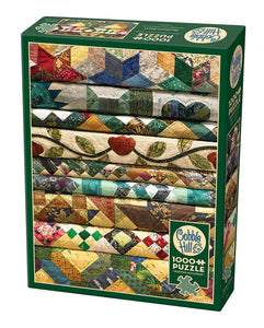 Puzzle - 1000 pc (Cobble Hill) - Grandma's Quilts