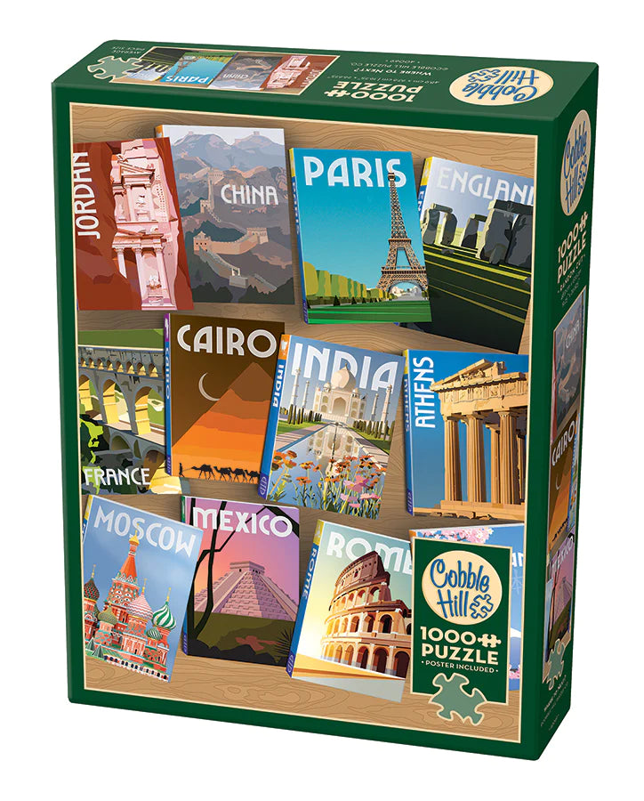 Puzzle - 1000 pc (Cobble Hill) - Where to Next?