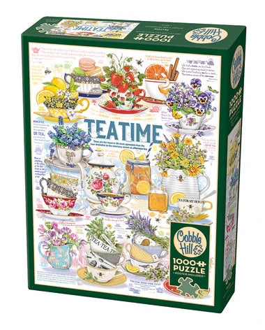 Puzzle - 1000 pc (Cobble Hill) - Tea Time