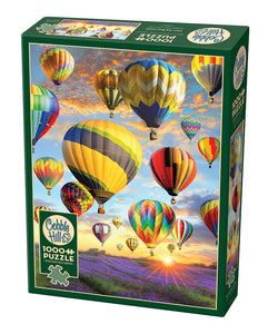 Puzzle - 1000 pc (Cobble Hill) - Hot Air Balloons
