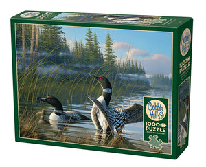Puzzle - 1000 pc (Cobble Hill) - Common Loons