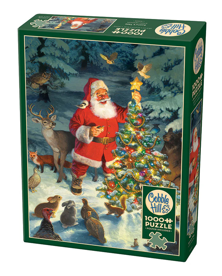 Puzzle - 1000 pc (Cobble Hill) - Santa's Tree