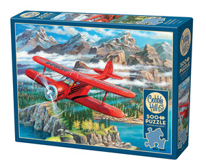 Puzzle - 500 pc (Cobble Hill) - Beechcraft Staggerwing