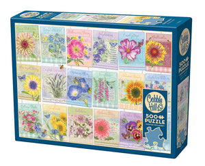 Puzzle - 500 pc (Cobble Hill) - Seed Packets
