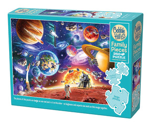 Puzzle - 350 pc (Cobble Hill) - Space Travels (Family)