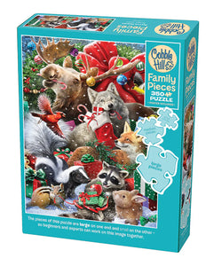 Puzzle - 350 pc (Cobble Hill) - Festive Friends (Family)