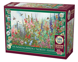 Puzzle - 2000 pc (Cobble Hill) - Hummingbirds of North America