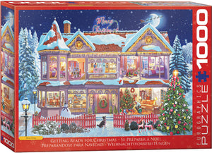 Puzzle - 1000 pc (Eurographics) - Getting Ready for Christmas