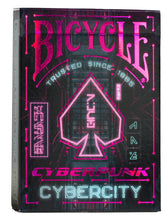 Load image into Gallery viewer, Bicycle Playing Cards - Cyberpunk Cybercity
