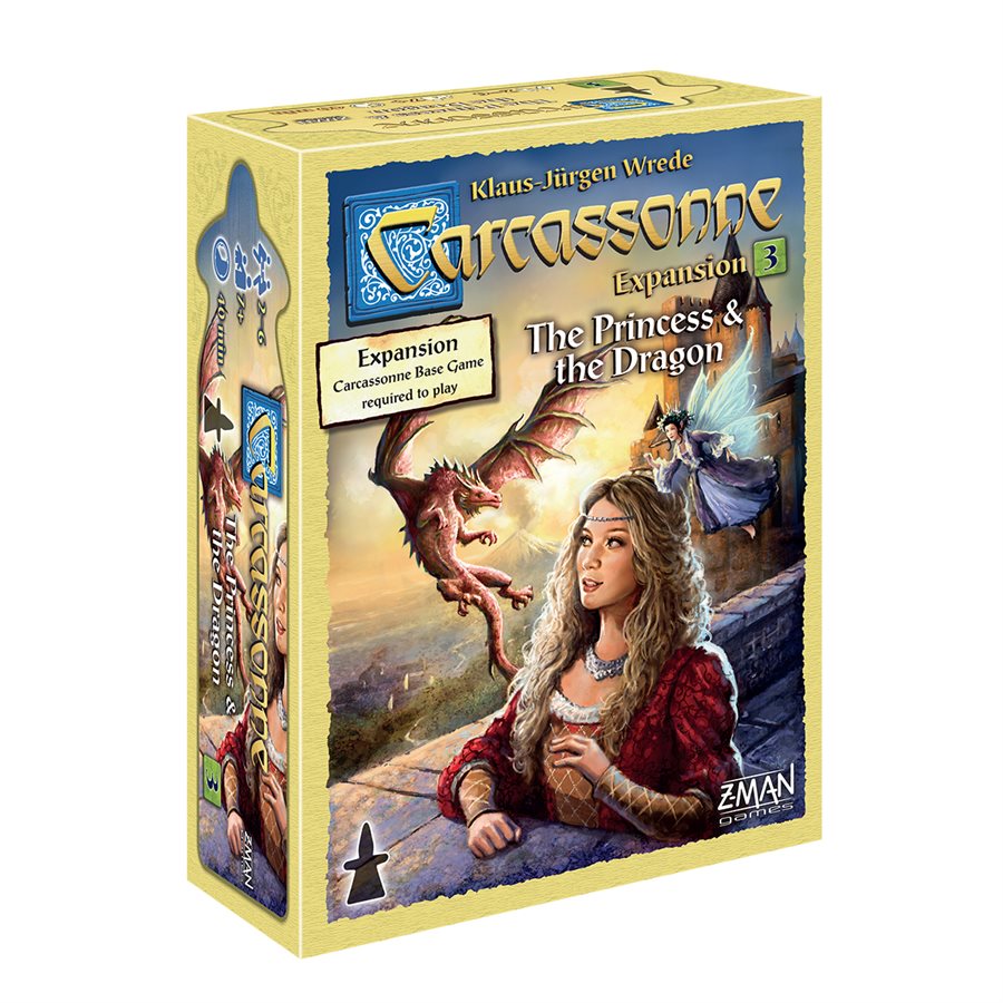 Carcassonne: Expansion #3 - The Princess & the Dragon