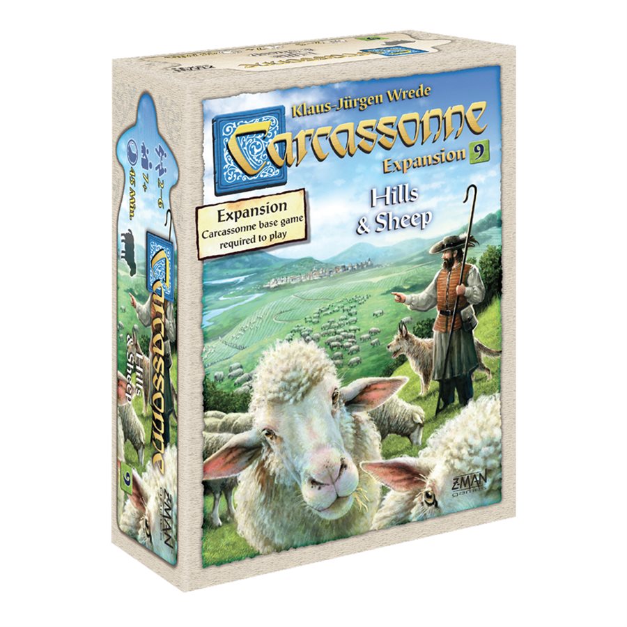 Carcassonne: Expansion #9 - Hills & Sheep