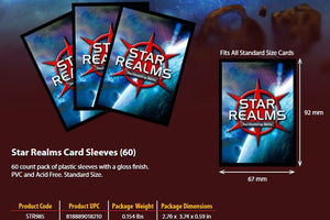 Star Realms Sleeves (60ct)