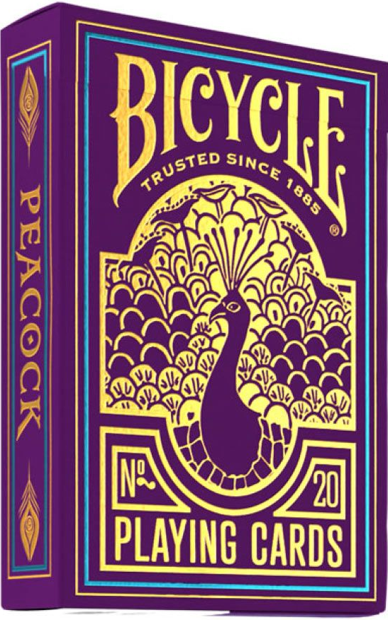 Bicycle Playing Cards - Purple Peacock
