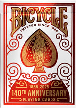 Load image into Gallery viewer, Bicycle Playing Cards - 140th Anniversary
