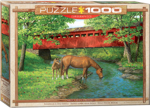 Puzzle - 1000pc (Eurographics) - Sweet Water Bridge