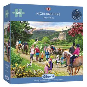 Puzzle - 1000pc (Gibsons) - Highland Hike