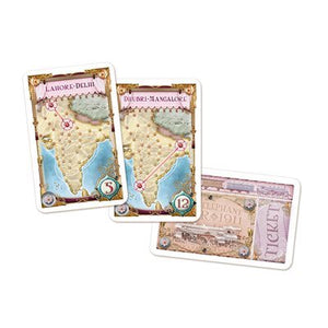 Ticket to Ride: Map #2 -  India/Switzerland Expansion