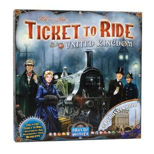 Ticket to Ride: Map #5 - United Kingdom/Pennsylvania