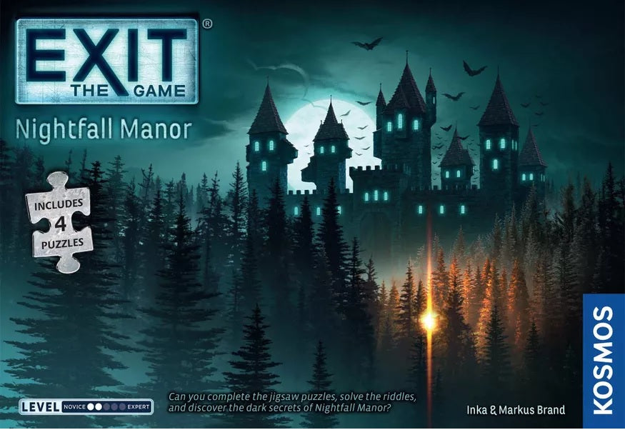 EXIT: Nightfall Manor (with puzzles)