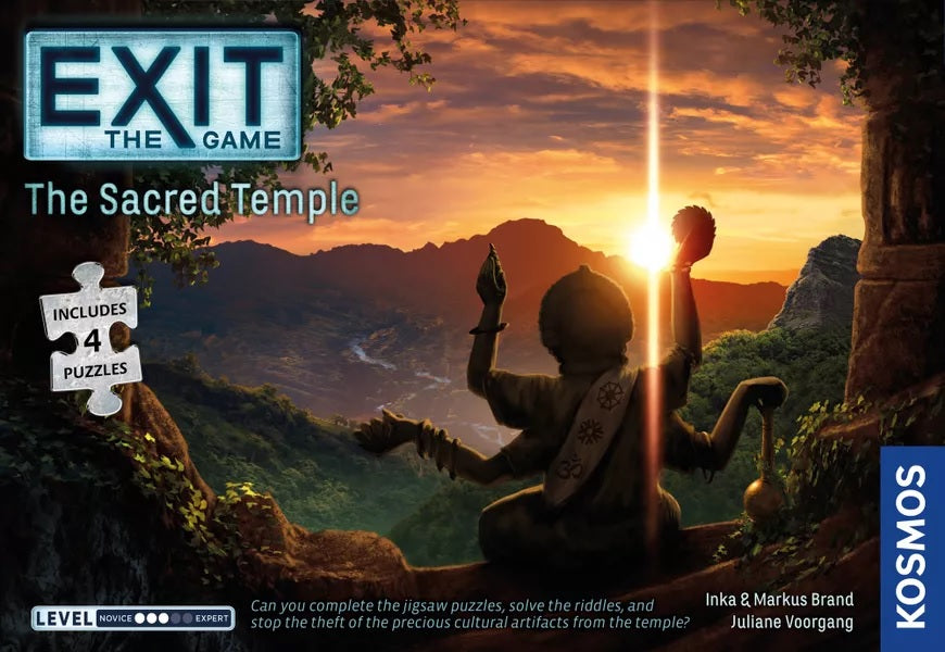 EXIT: The Sacred Temple (with puzzles)